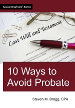 10 Ways to Avoid Probate