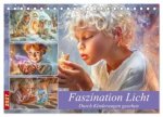 Faszination Licht - Durch Kinderaugen gesehen (Tischkalender 2027 DIN A5 quer), CALVENDO Monatskalender