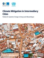 Climate Mitigation in Intermediary Cities