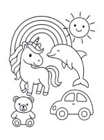 coloring book / colouring book / kleurboek /  libro para colorear / malbuch