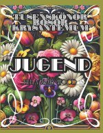 Art Nouveau rosor, tusenskönor, tulpaner och andra. Målarbok för vuxna - del 1