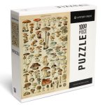 Mushrooms - C - Vintage Bookplate - Adolphe Millot Artwork - 1000 Piece Puzzle
