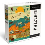 Mountain - Geometric - 1000 Piece Puzzle
