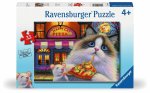 Happy Cat Pizza 35 PC Puzzle