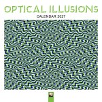 Optical Illusions Wall Calendar 2027 (Art Calendar)