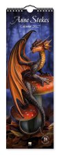 Anne Stokes Slim Calendar 2027 (Art Calendar)