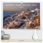 Santorini - Insel im Licht der Ägäis (hochwertiger Premium Wandkalender 2027 DIN A2 quer), Kunstdruck in Hochglanz