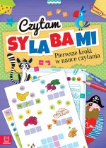 Czytam sylabami. Pierwsze kroki w nauce czytania + naklejki