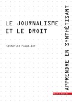 Le journalisme et le droit