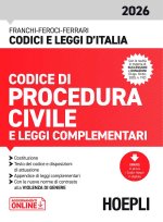 Codice di procedura civile e leggi complementari 2026