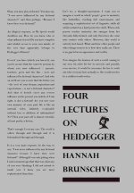 Four Lectures on Heidegger