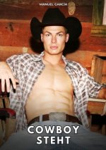 Cowboy steht