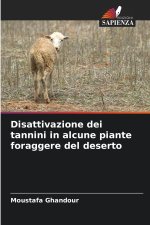 Disattivazione dei tannini in alcune piante foraggere del deserto