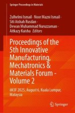 Proceedings of the 5th Innovative Manufacturing, Mechatronics & Materials Forum - Volume 2