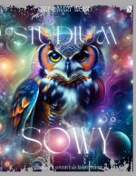 Studium Sowy i mandale z sowami do kolorowania