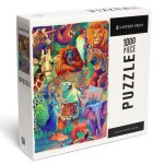 Vivid Animal Series - Collage - 1000 Piece Puzzle