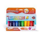 Glibbi Baff Paints mit Schablonen