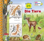 Magnetbuch Die Tiere - mit 24 Magneten