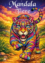 Mandala Tiere Malbuch für Erwachsene mit 50 schönen Ausmalmotiven