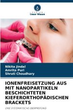 IONENFREISETZUNG AUS MIT NANOPARTIKELN BESCHICHTETEN KIEFERORTHOPÄDISCHEN BRACKETS