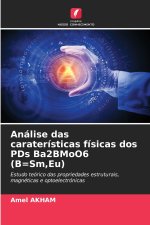 Análise das caraterísticas físicas dos PDs Ba2BMoO6 (B=Sm,Eu)