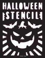 Stencil Book Halloween