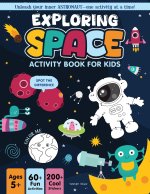 Exploring Space Activity Book for Kids