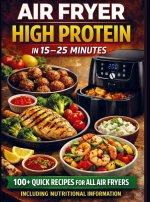 Air Fryer High Protein - In 15-25 Minutes: 100+ Quick Recipes For All Air Fryers - Including Nutritional Information  ¿