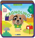 cagnolino. Baby sbucaditino in feltro