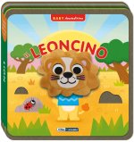 leoncino. Baby sbucaditino in feltro