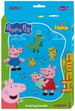 Hama. Midi. Zawieszane pudełko. Świnka Peppa