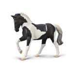 Collecta. Ogier ciepłokrwisty czarny Tobiano
