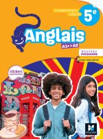 Cahier d'Anglais 5e Enseignement adapté - Éd. 2026 - Livre élève