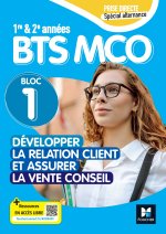 Prise directe - Bloc 1 Développer la relation client - BTS MCO 2026 - Livre élève