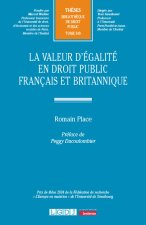 La valeur d’égalité en droit public français et britannique