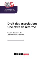 Réforme du droit des associations