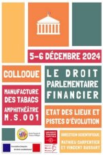 Le droit parlementaire financier : état des lieux et pistes d'évolution