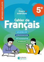 Grammaire explicite 5e (2026) - Cahier d'exercices