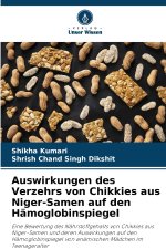 Auswirkungen des Verzehrs von Chikkies aus Niger-Samen auf den Hämoglobinspiegel