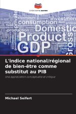 L'indice national/régional de bien-être comme substitut au PIB