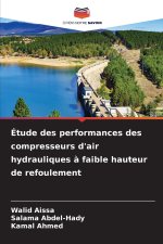 Étude des performances des compresseurs d'air hydrauliques à faible hauteur de refoulement