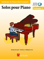 SOLOS POUR PIANO, VOLUME 3 - METHODE DE PIANO HAL LEONARD - PIANO - RECUEIL + MEDIA ONLINE