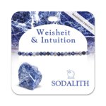 Sodalith 4 mm Kugelarmband