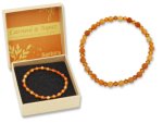 Carneol Saphira Edelsteinarmband