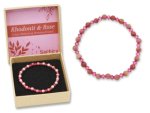 Rhodonit Saphira Edelsteinarmband
