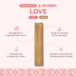 Palo Santo & Myrrhe Räucherstäbchen
