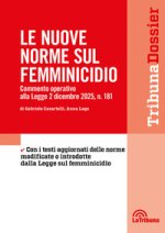 nuove norme sul femminicidio