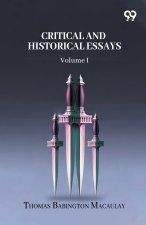 Critical And Historical Essays