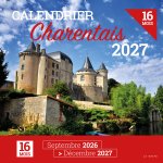 CALENDRIER 2027 - LES CHARENTES (16 MOIS)