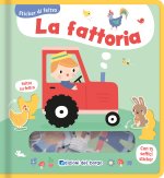 fattoria. Sticker di feltro